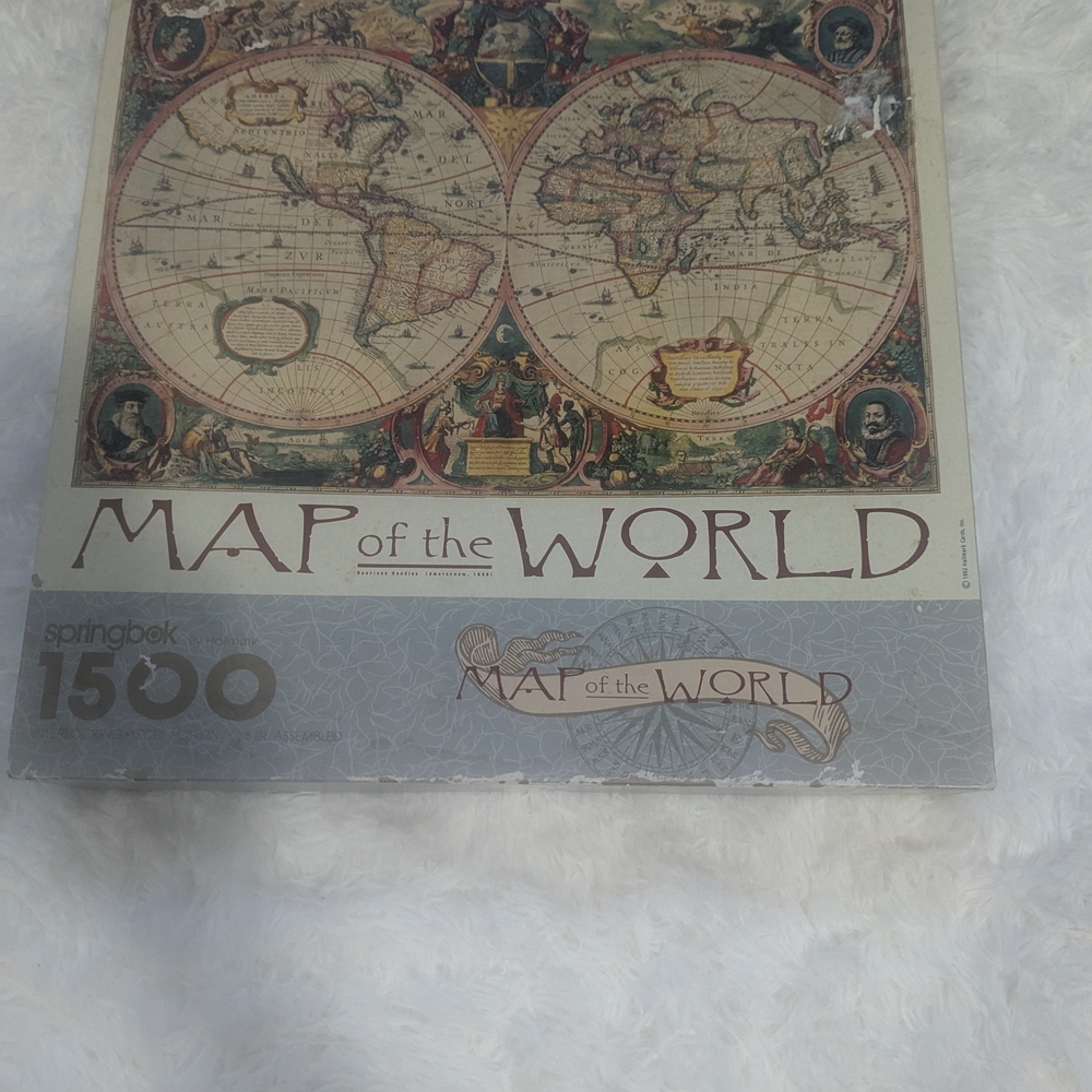 Springbok Map of the World Puzzle
